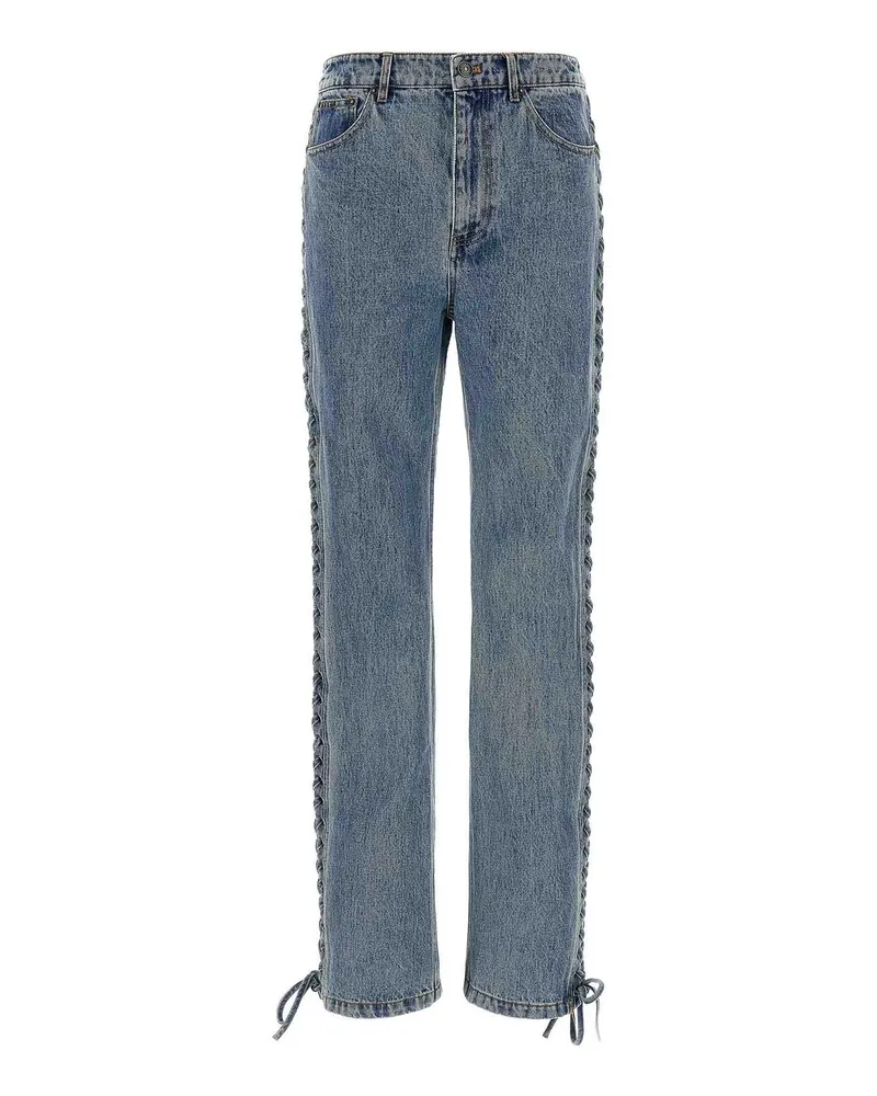 ROTATE Birger Christensen Bootcut Jeans - Blau Blau
