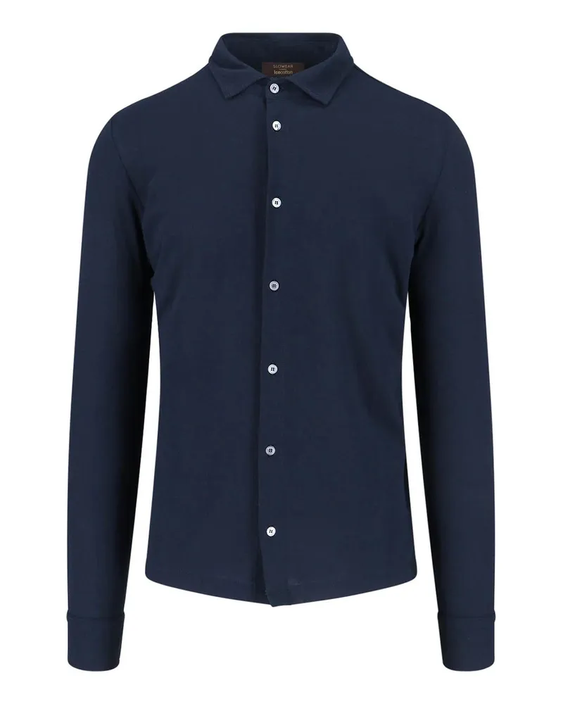 Zanone Hemd - Blau Blau