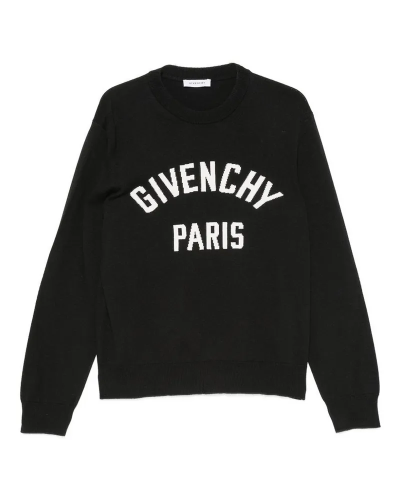 Givenchy Rundhalspullover - Schwarz Schwarz