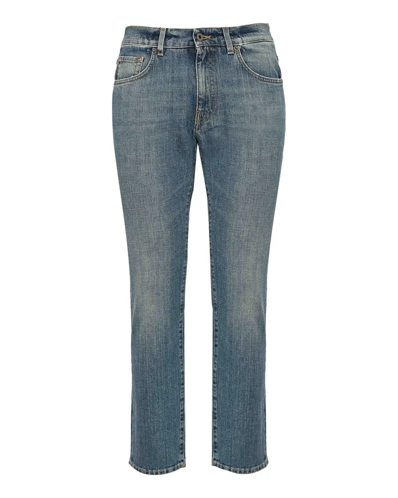 Fay Straight Leg Jeans - Blau Blau