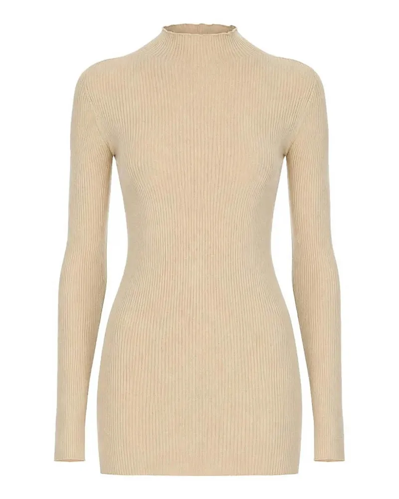 Rick Owens Rollkragenpullover - Nude Nude