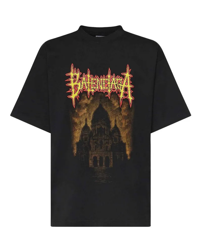 Balenciaga T-Shirt - Schwarz Schwarz