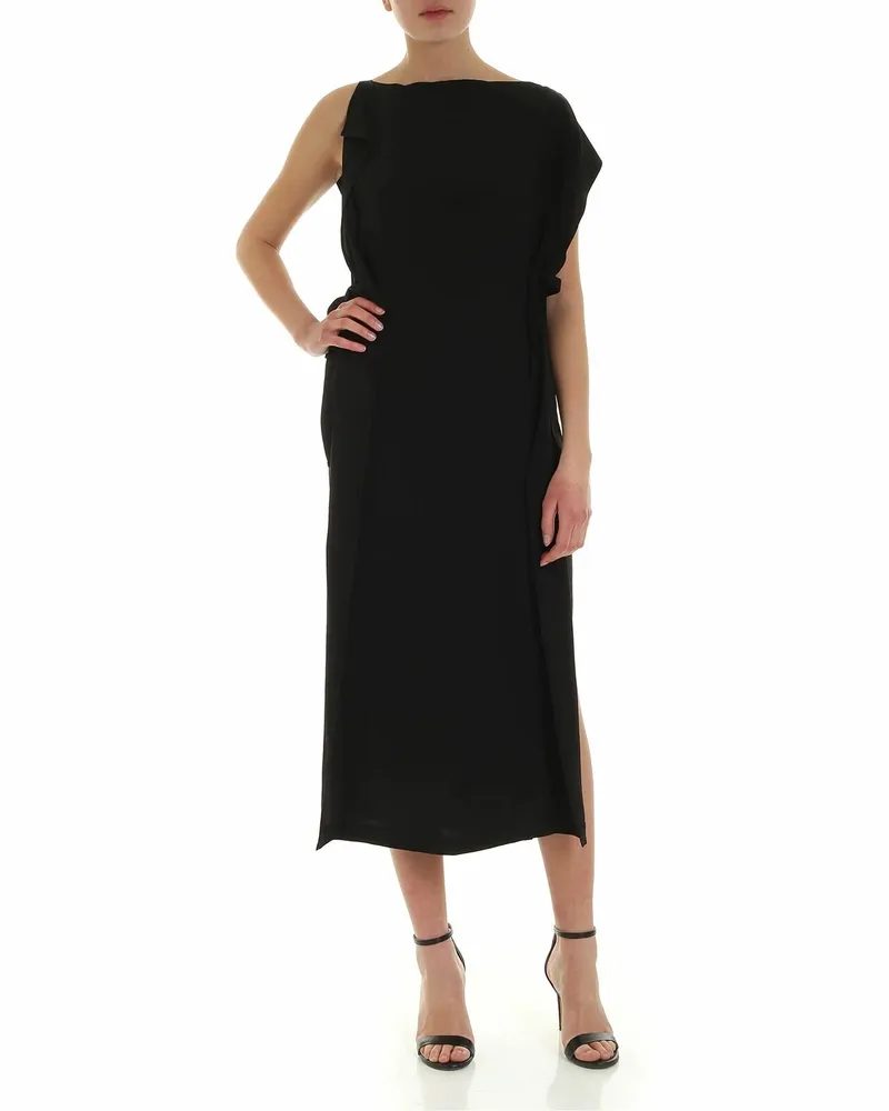 McQ Maxikleid - Schwarz Schwarz