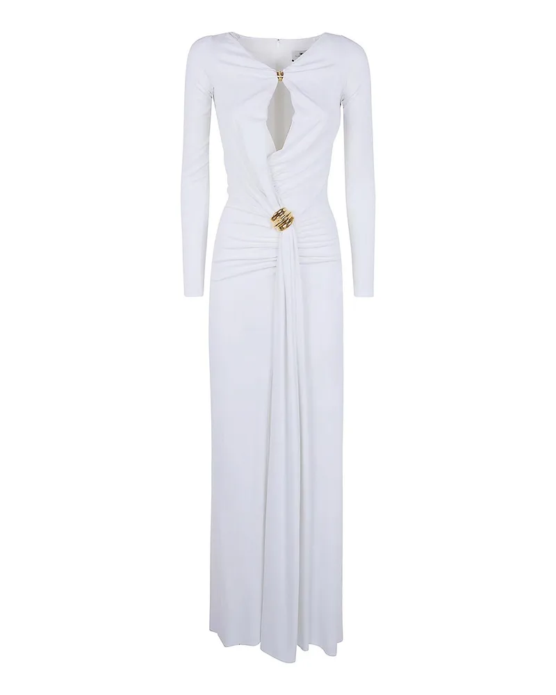 Elisabetta Franchi Maxikleid - Weiß Weiß