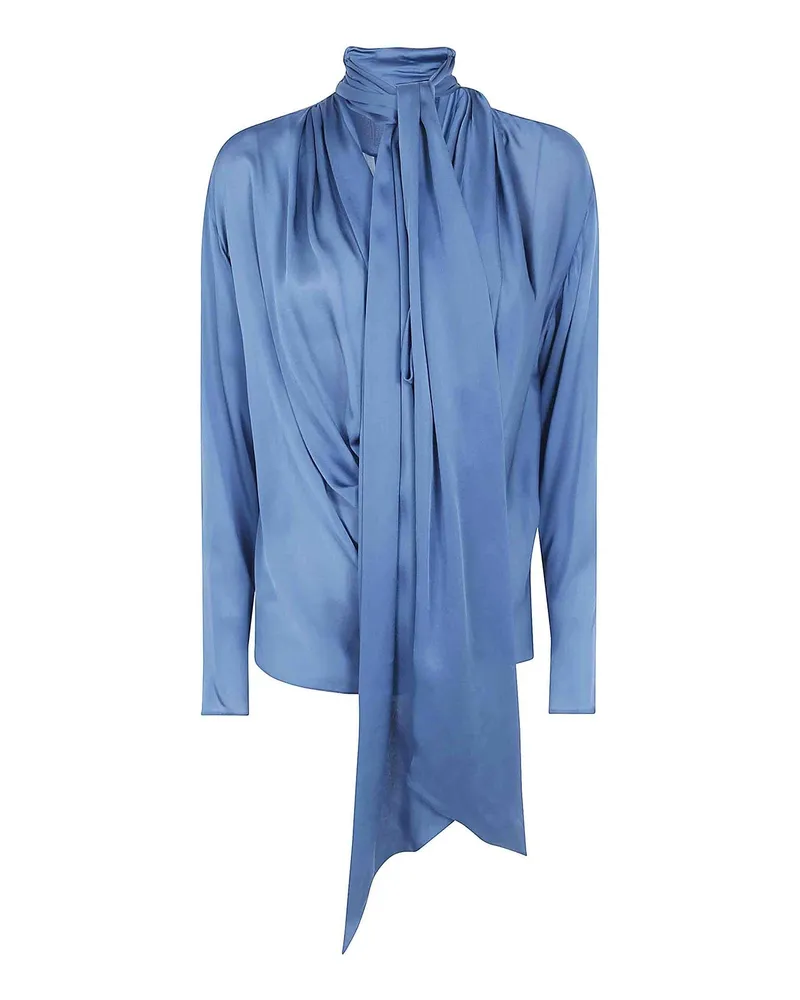 Balmain Bluse - Blau Blau