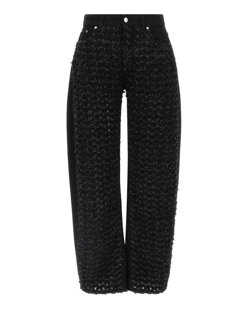 Stella McCartney Straight Leg Jeans - Schwarz Schwarz