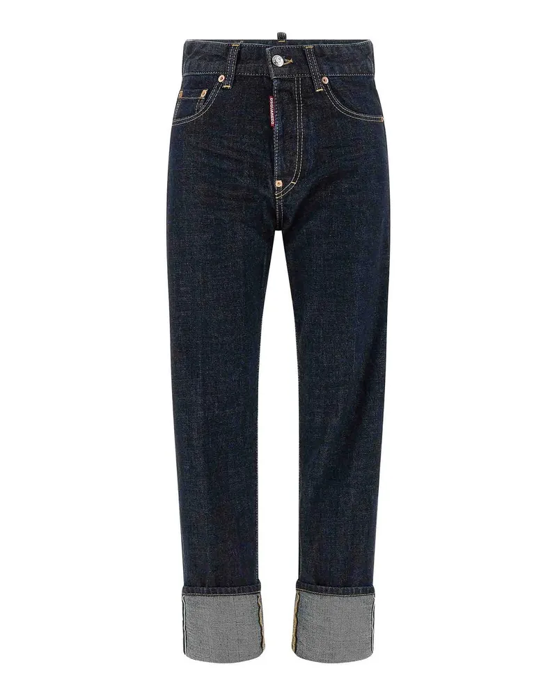 Dsquared2 Straight Leg Jeans - Blau Blau