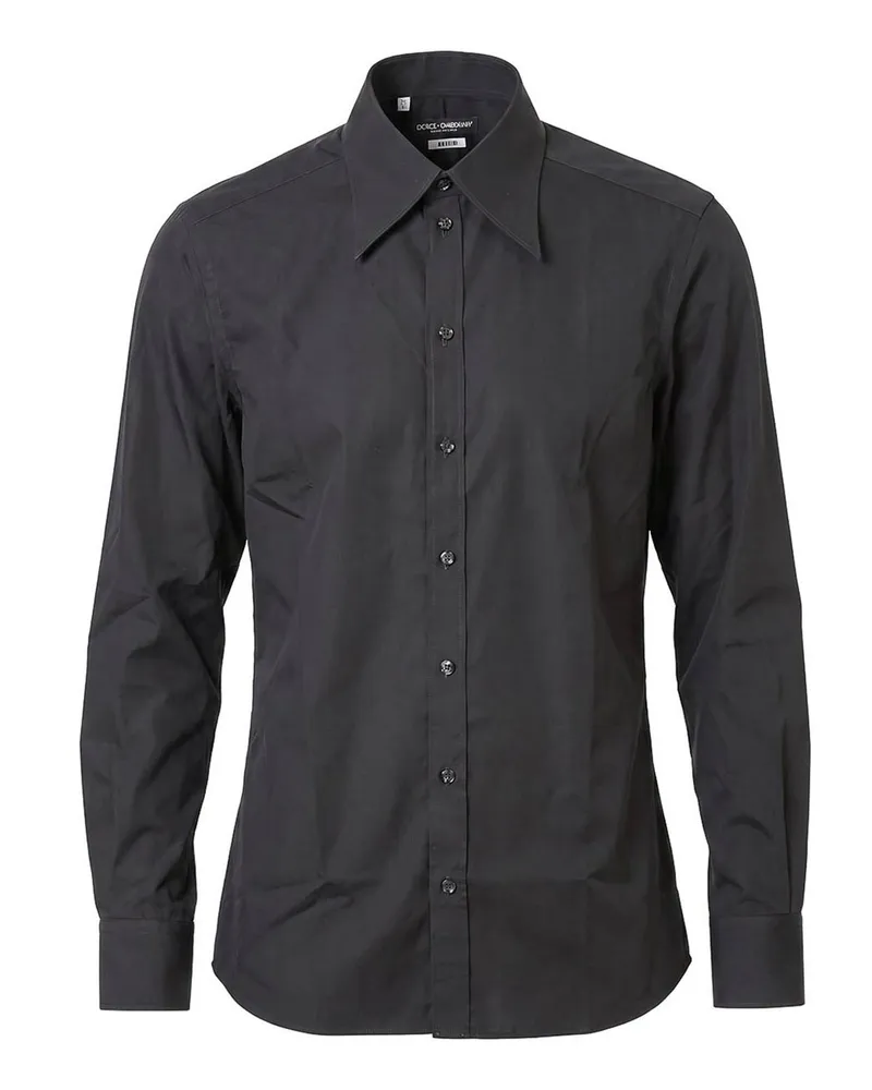 Dolce & Gabbana Hemd - Schwarz Schwarz