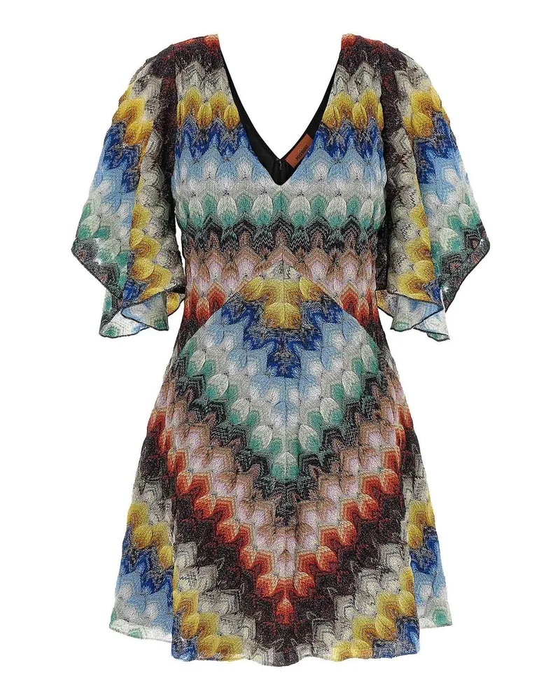Missoni Kurzes Kleid - Bunt Bunt