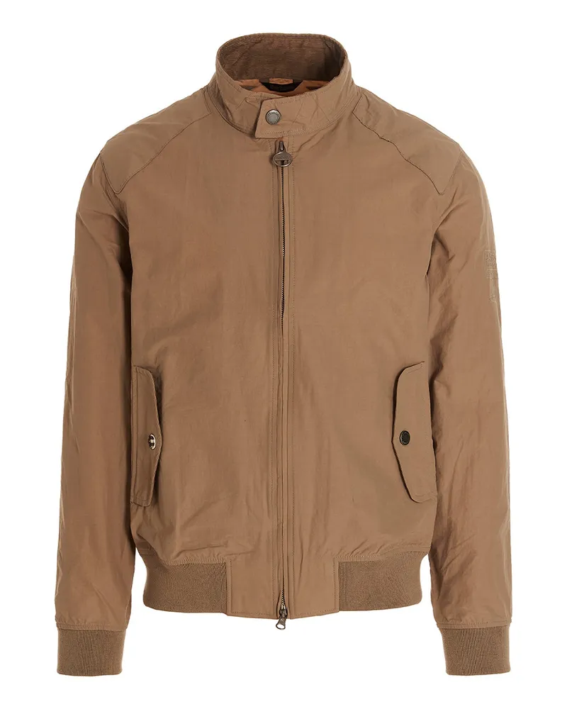 Barbour Knielanger Mantel - Beige Beige