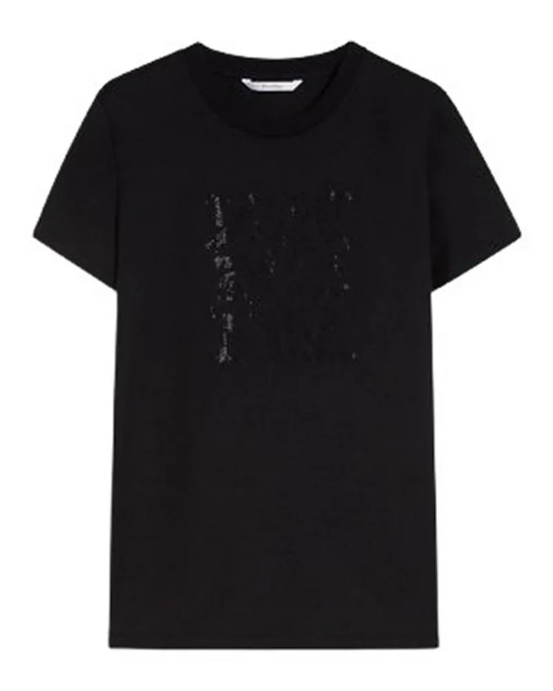 Max Mara T-Shirt - Schwarz Schwarz