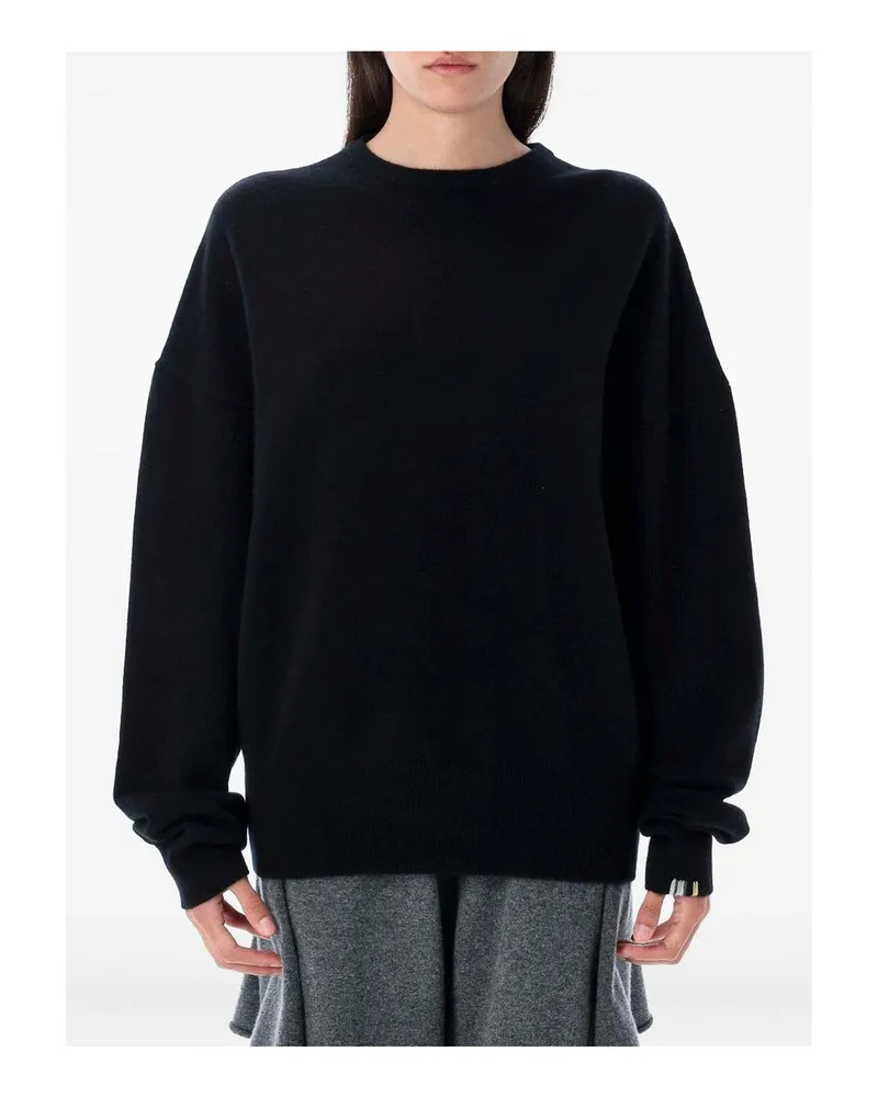 extreme cashmere Rundhalspullover - Schwarz Schwarz
