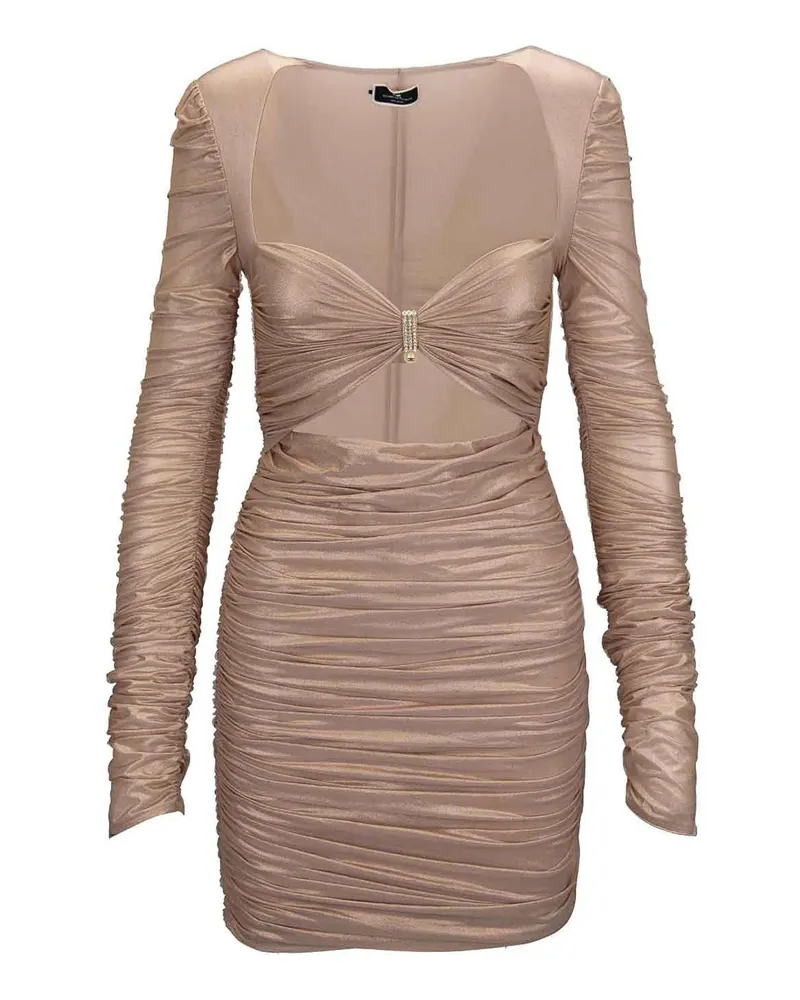 Elisabetta Franchi Knielanges Kleid - Nude Nude