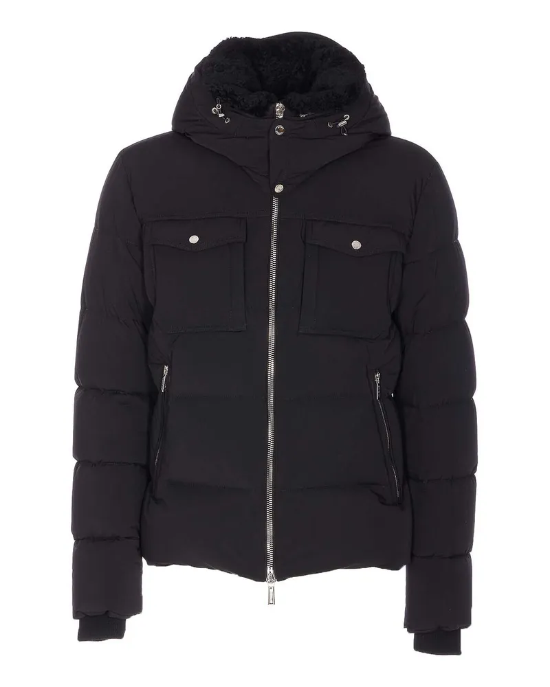 MOORER Daunenjacke - Schwarz Schwarz