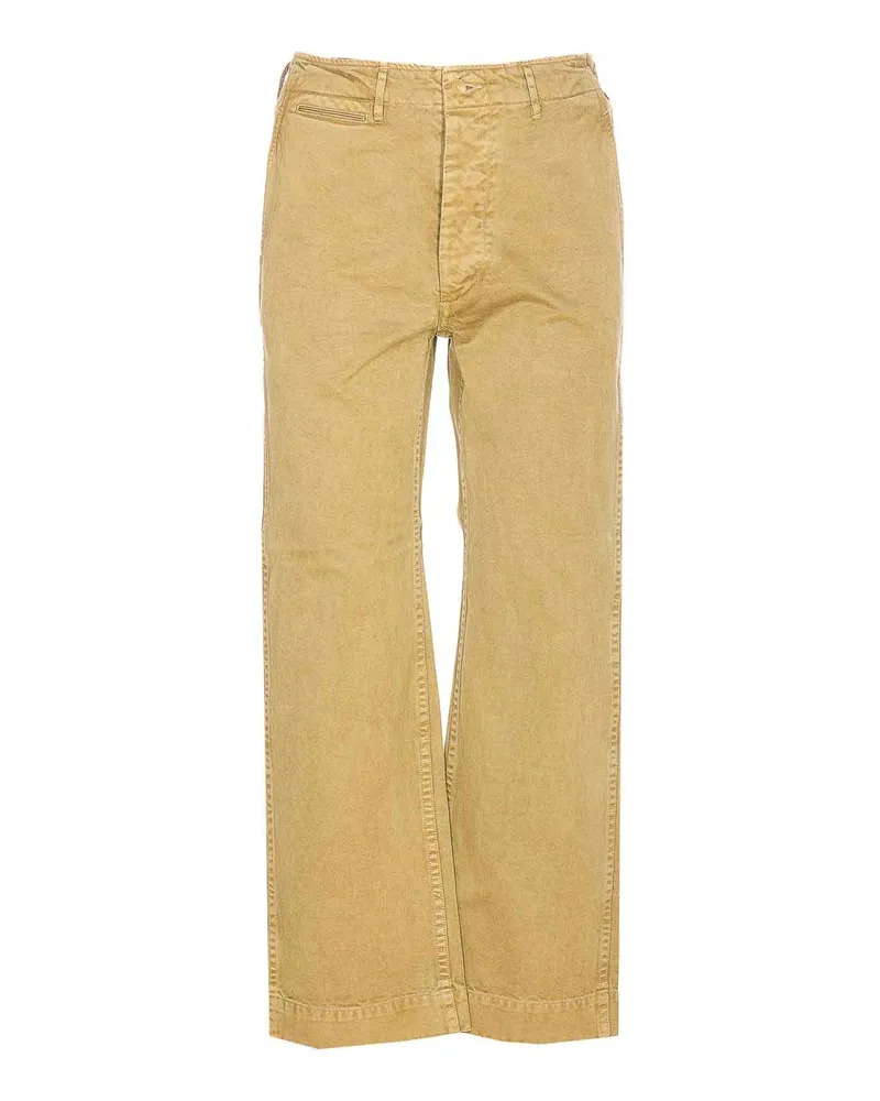 AURALEE Casual Hose - Beige Beige