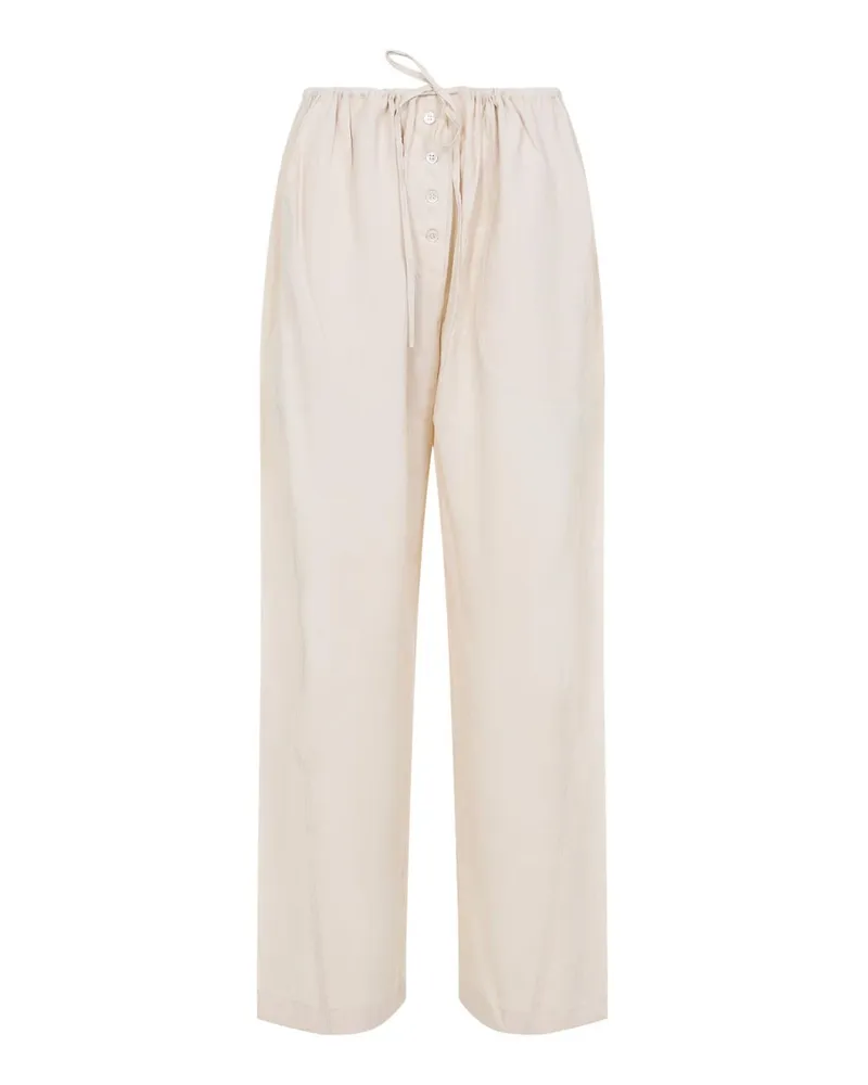 Studio Nicholson Casual Hose - Weiß Weiß