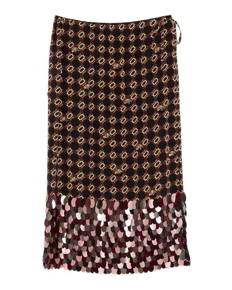 Dries van Noten Midirock - Hellbraun Hellbraun