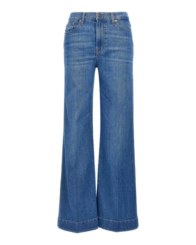 7 for all mankind Bootcut Jeans - Blau Blau