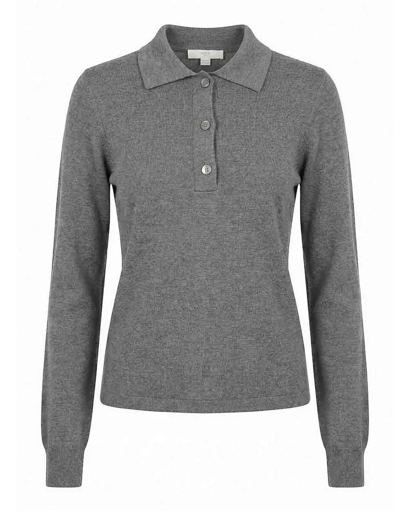 Malo Rollkragenpullover - Grau Grau