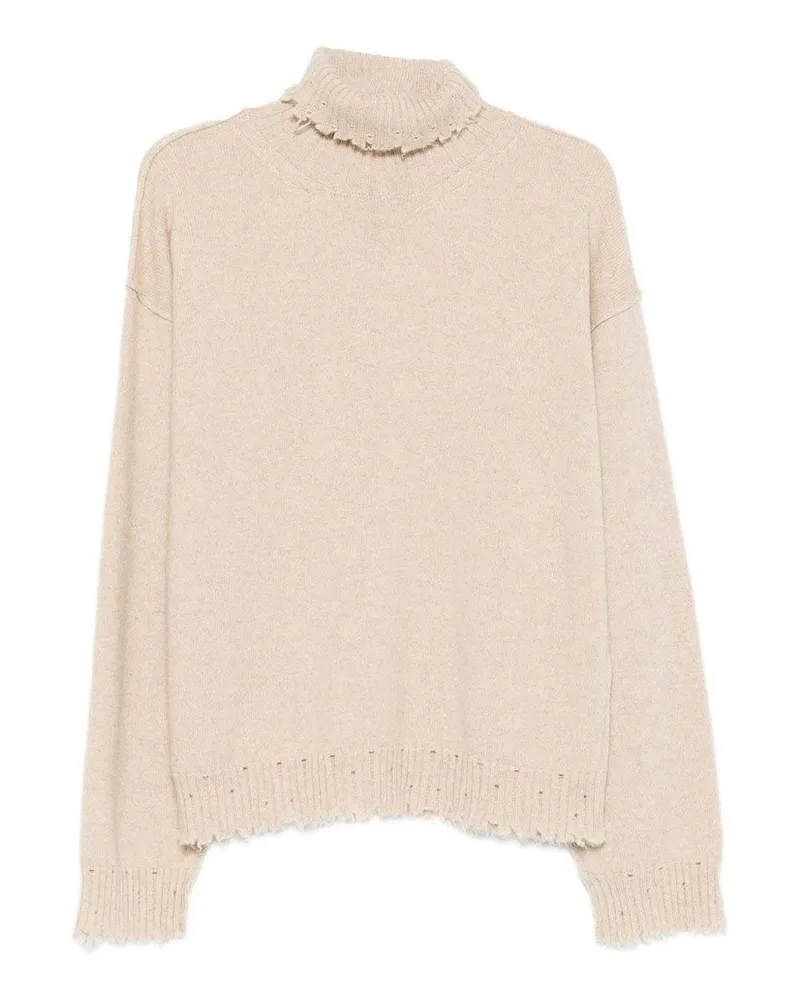Uma Wang Rundhalspullover - Beige Beige