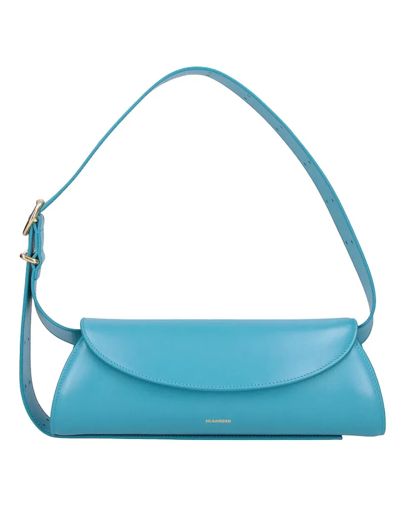 Jil Sander Schultertasche - Blau Blau