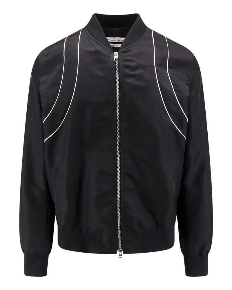 Alexander McQueen Casualjacke - Schwarz Schwarz