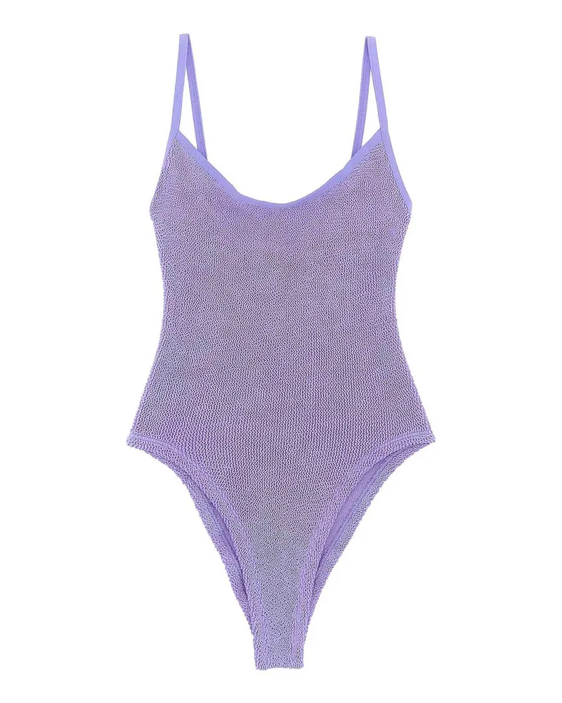 Hunza G Badeanzug - Lila Lila
