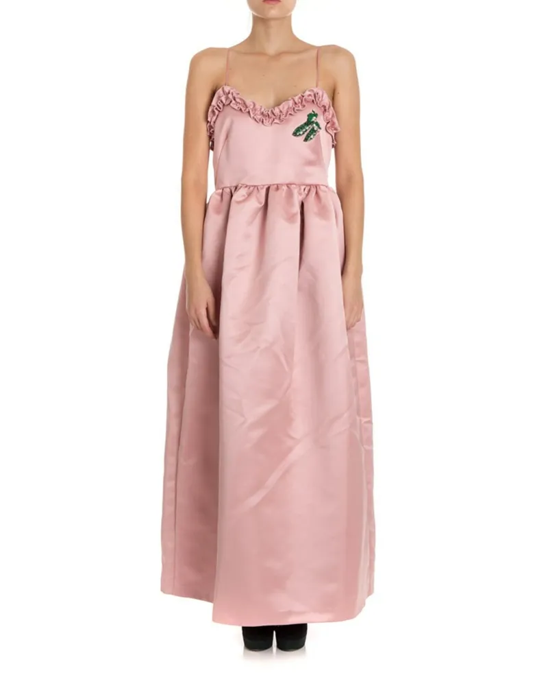 Vivetta Knielanges Kleid - Rosa Rosa