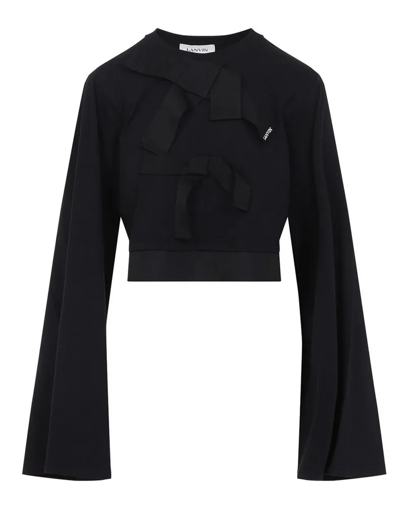 Lanvin Top - Schwarz Schwarz