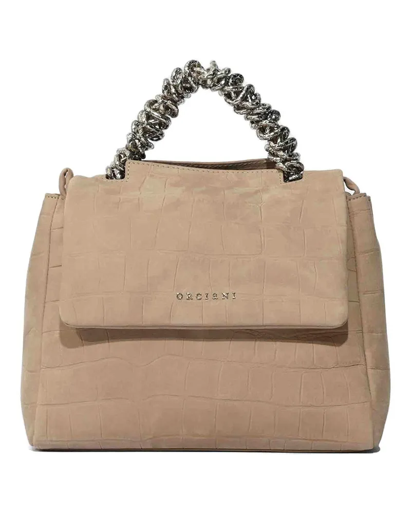Orciani Shopper - Dunkelbeige Dunkelbeige
