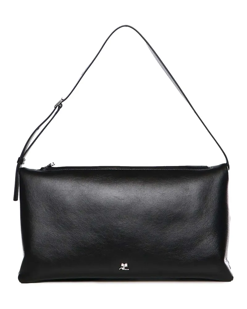 Courrèges Schultertasche - Schwarz Schwarz