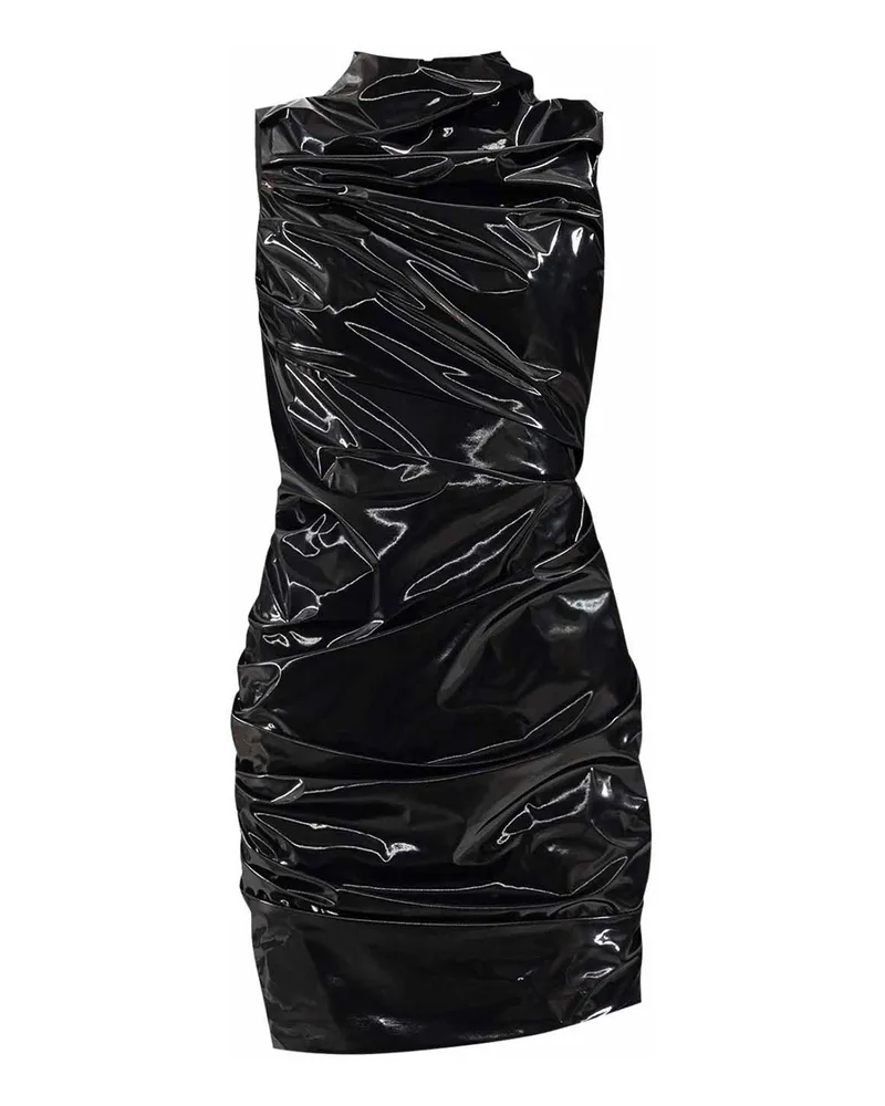 Alexander McQueen Knielanges Kleid - Schwarz Schwarz