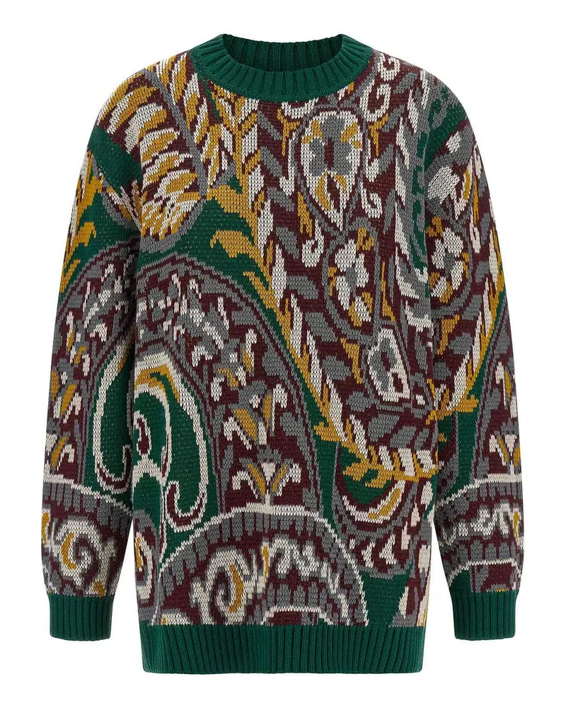 Etro Rundhalspullover - Bunt Bunt