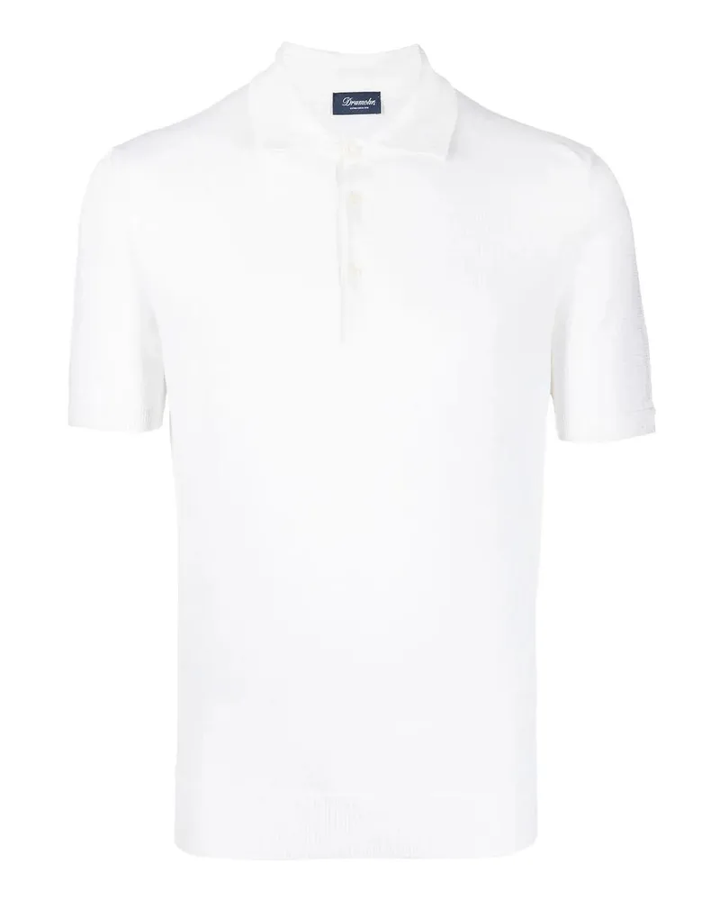 Drumohr  Poloshirt - Weiß Weiß
