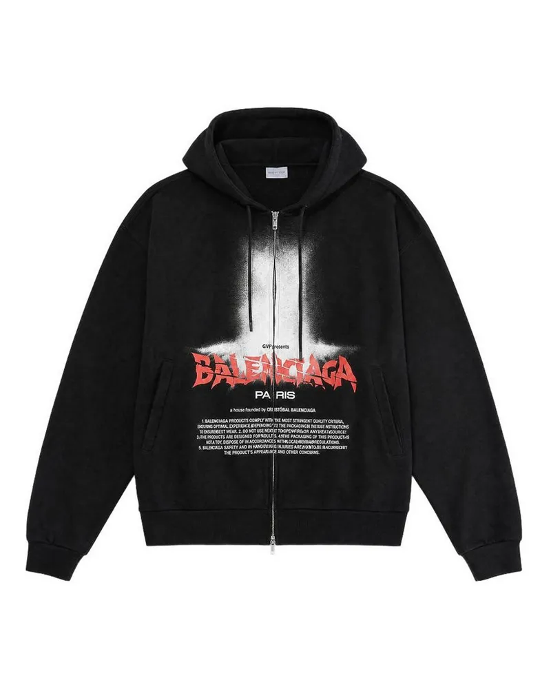 Balenciaga Sweatshirt - Schwarz Schwarz