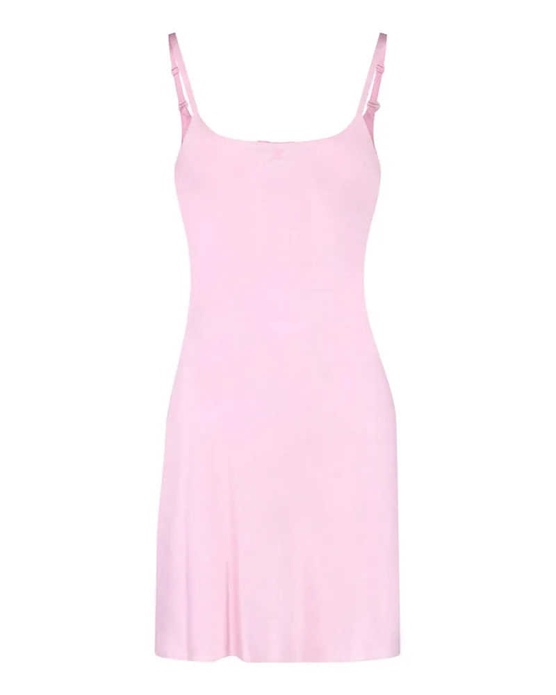 Courrèges Kurzes Kleid - Nude Nude
