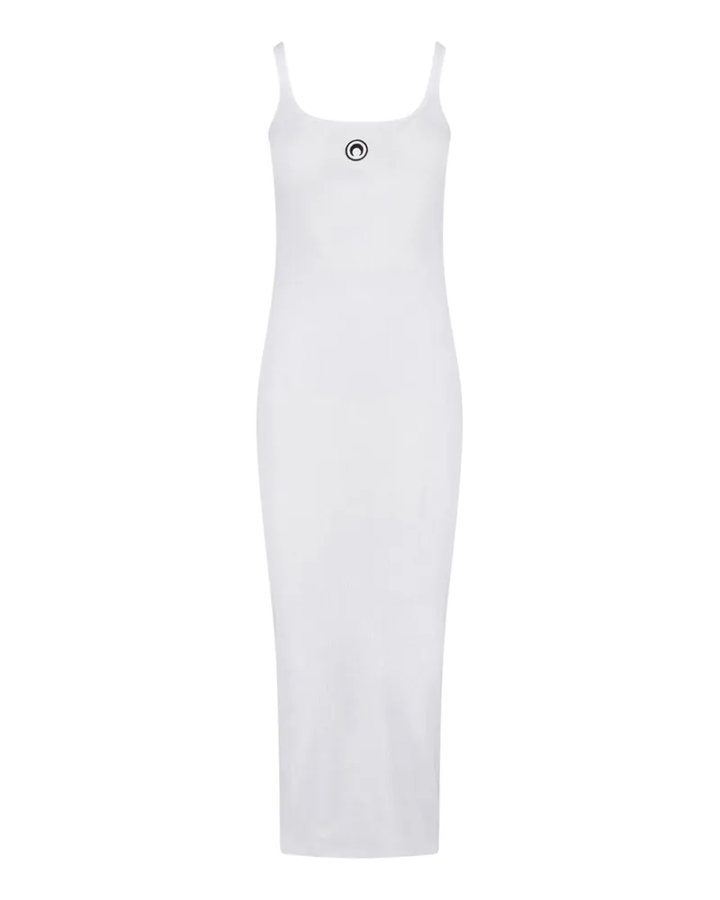 Marine Serre Maxikleid - Dunkelblau Dunkelblau