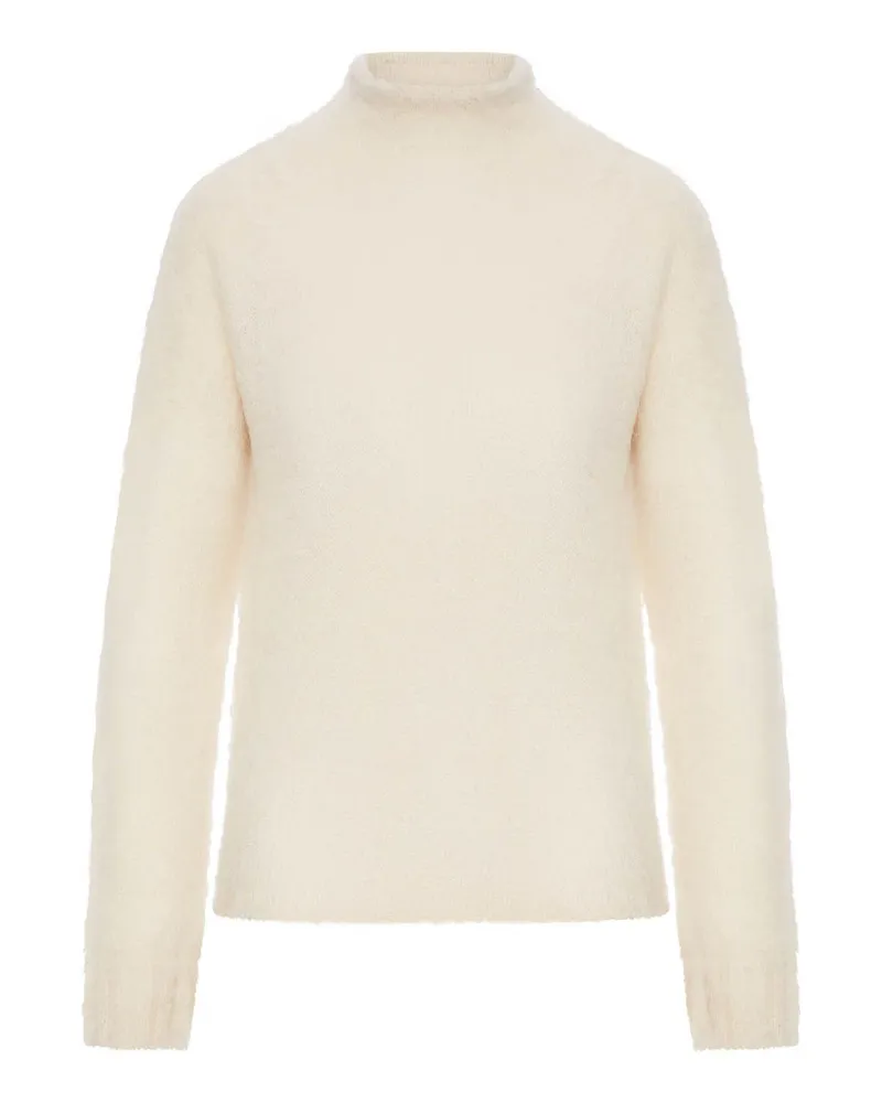 Max Mara Rundhalspullover - Nude Nude