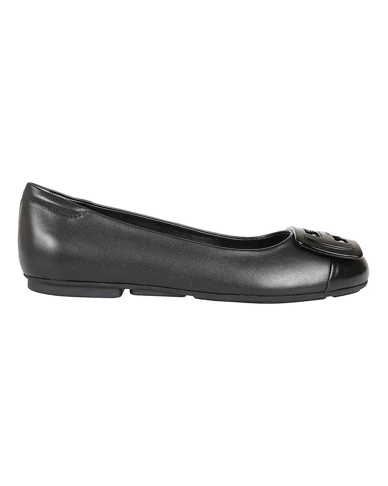 Hogan Ballerina aus Lackleder Schwarz