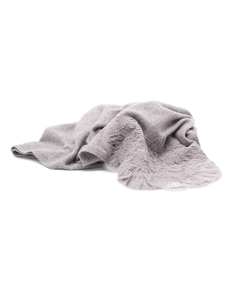 Ermanno Scervino Schal - Grau Grau