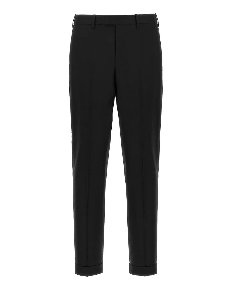 PT TORINO Casual Hose - Schwarz Schwarz