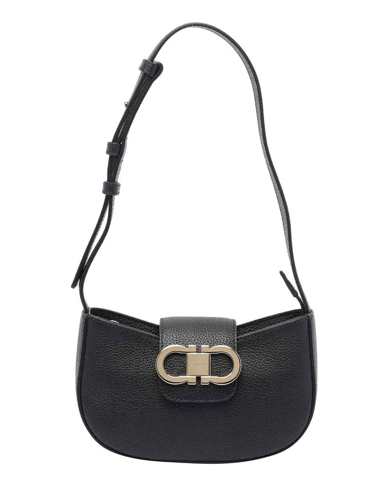 Ferragamo Schultertasche - Schwarz Schwarz