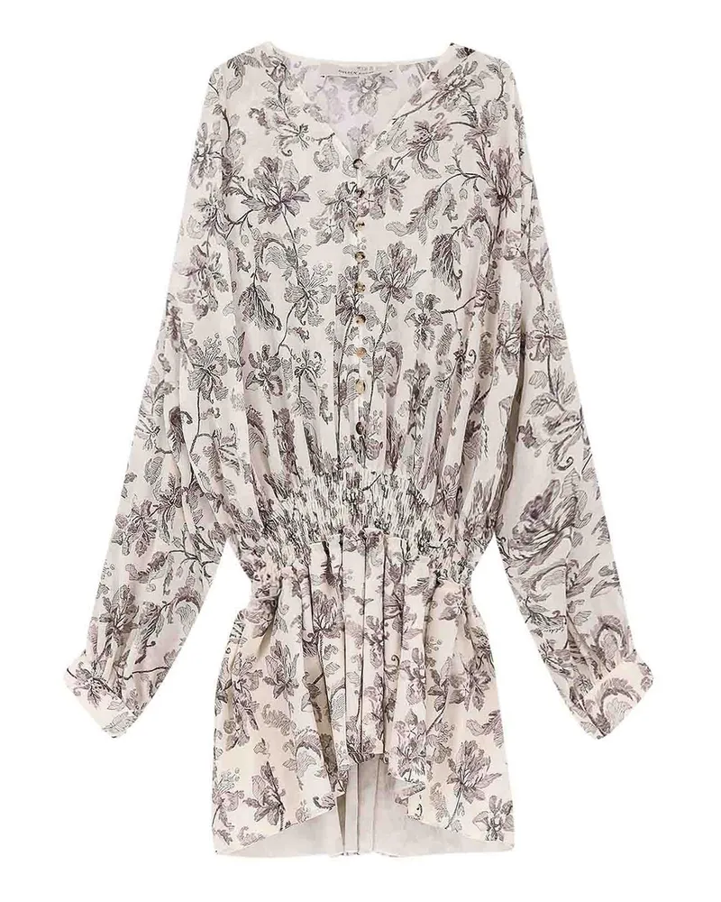 Golden Goose Kurzes Kleid - Schwarz Weiß