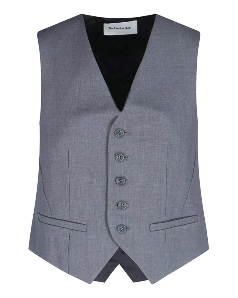 FRANKIE Shop Weste - Grau Grau