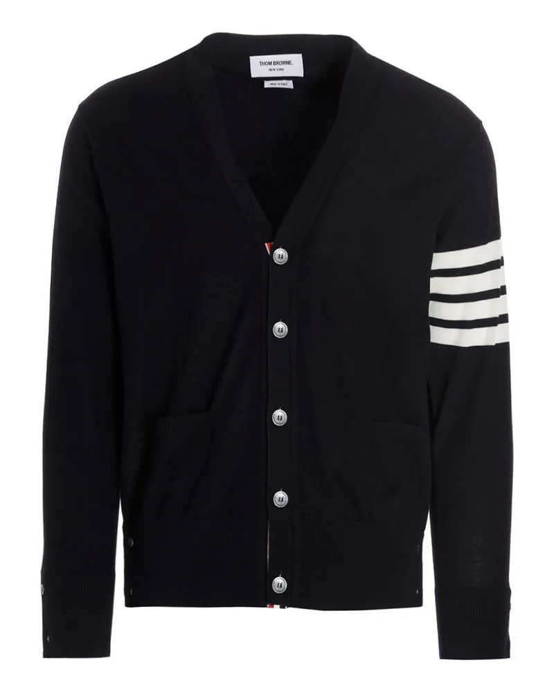 Thom Browne Cardigan - Blau Blau