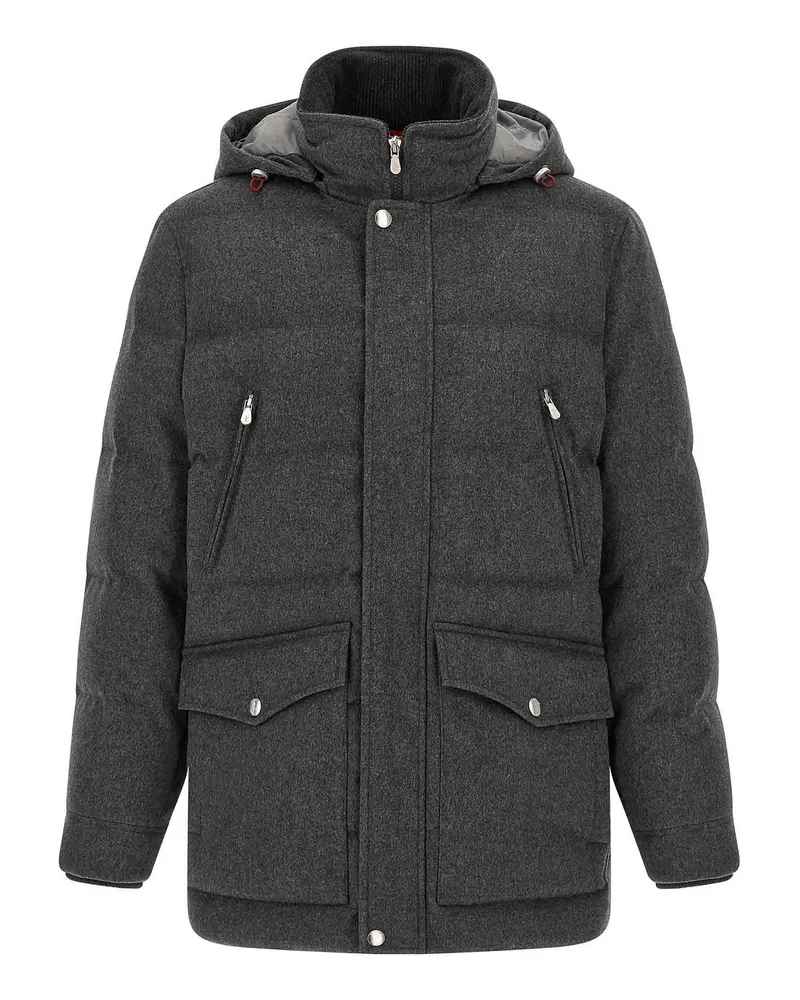 Brunello Cucinelli Parka - Grau Grau