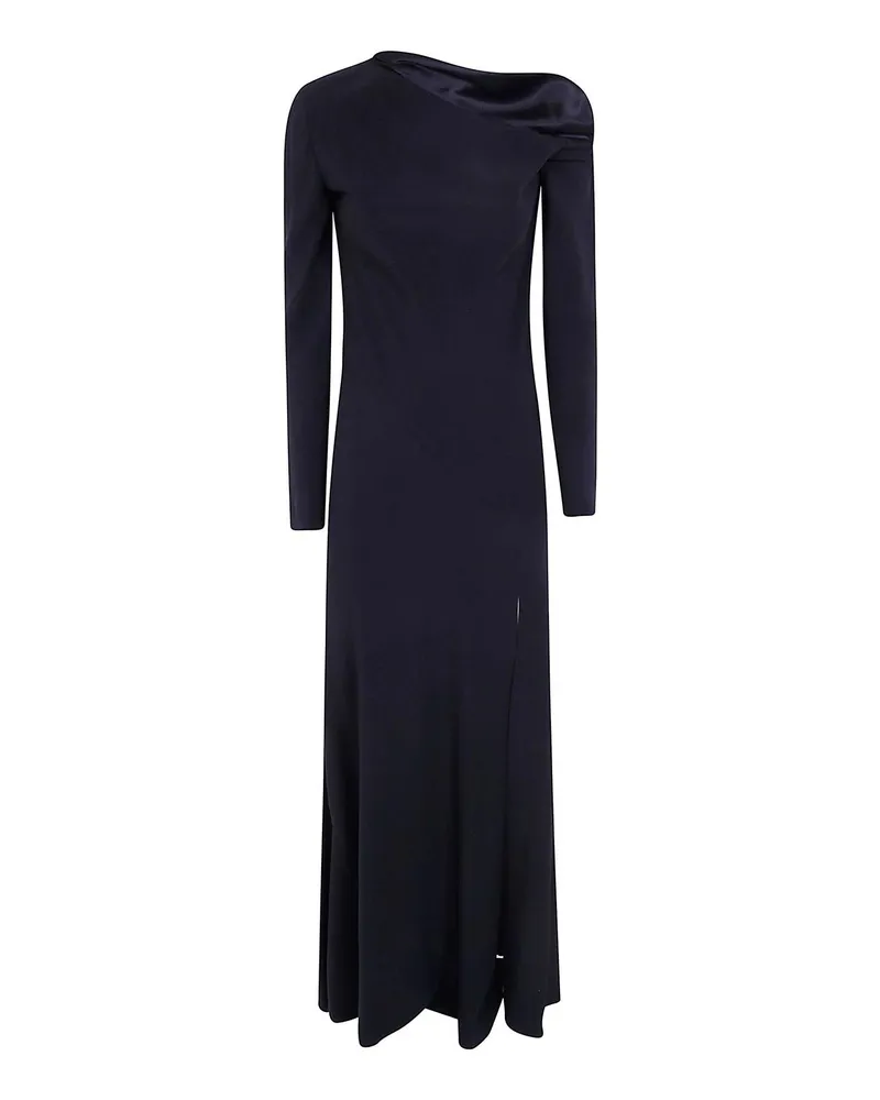 Alberta Ferretti Maxikleid - Schwarz Schwarz