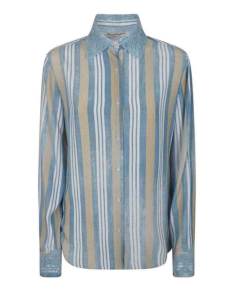 Ermanno Scervino Hemd - Blau Blau