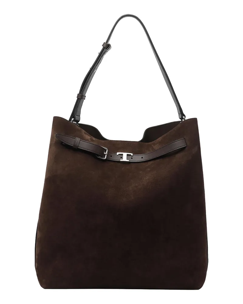 TOD'S Schultertasche - Braun Braun