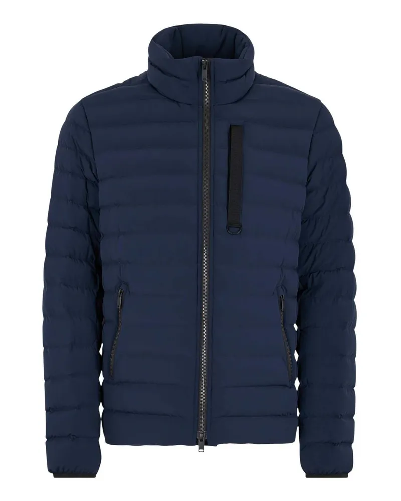 Moose Knuckles Knielanger Mantel - Blau Blau